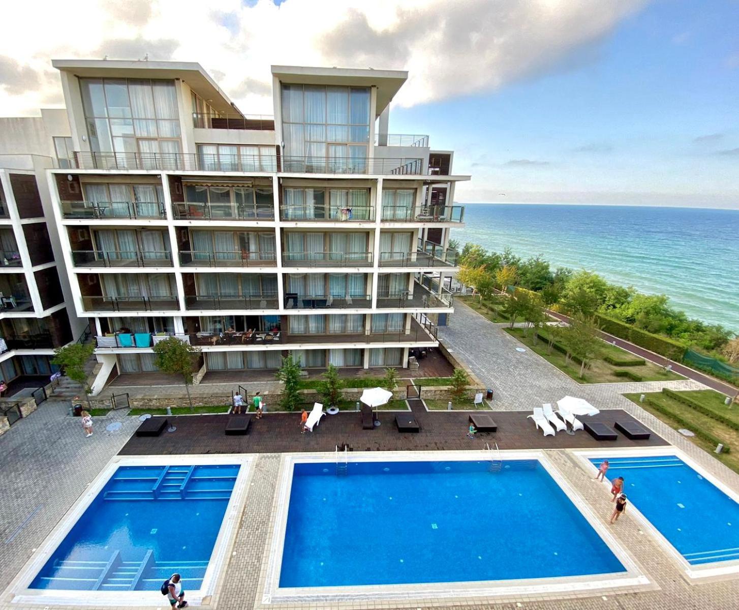奥布佐尔Sea View Penthouse公寓 外观 照片